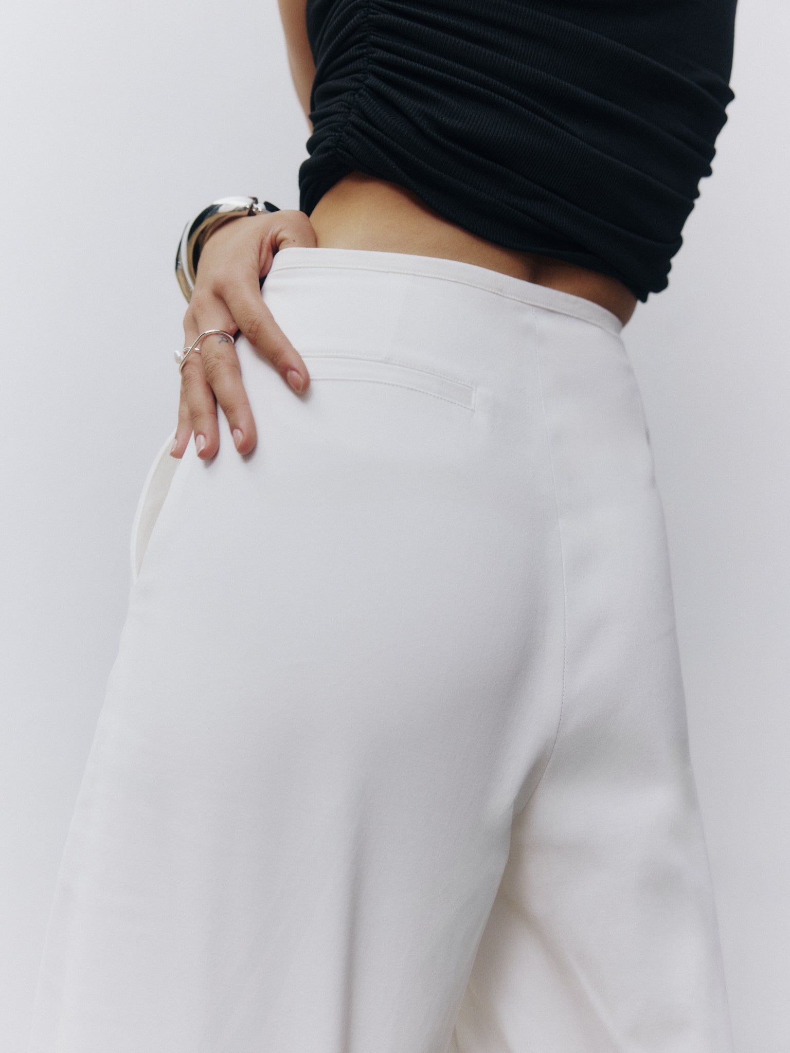 Carla Trouser - White