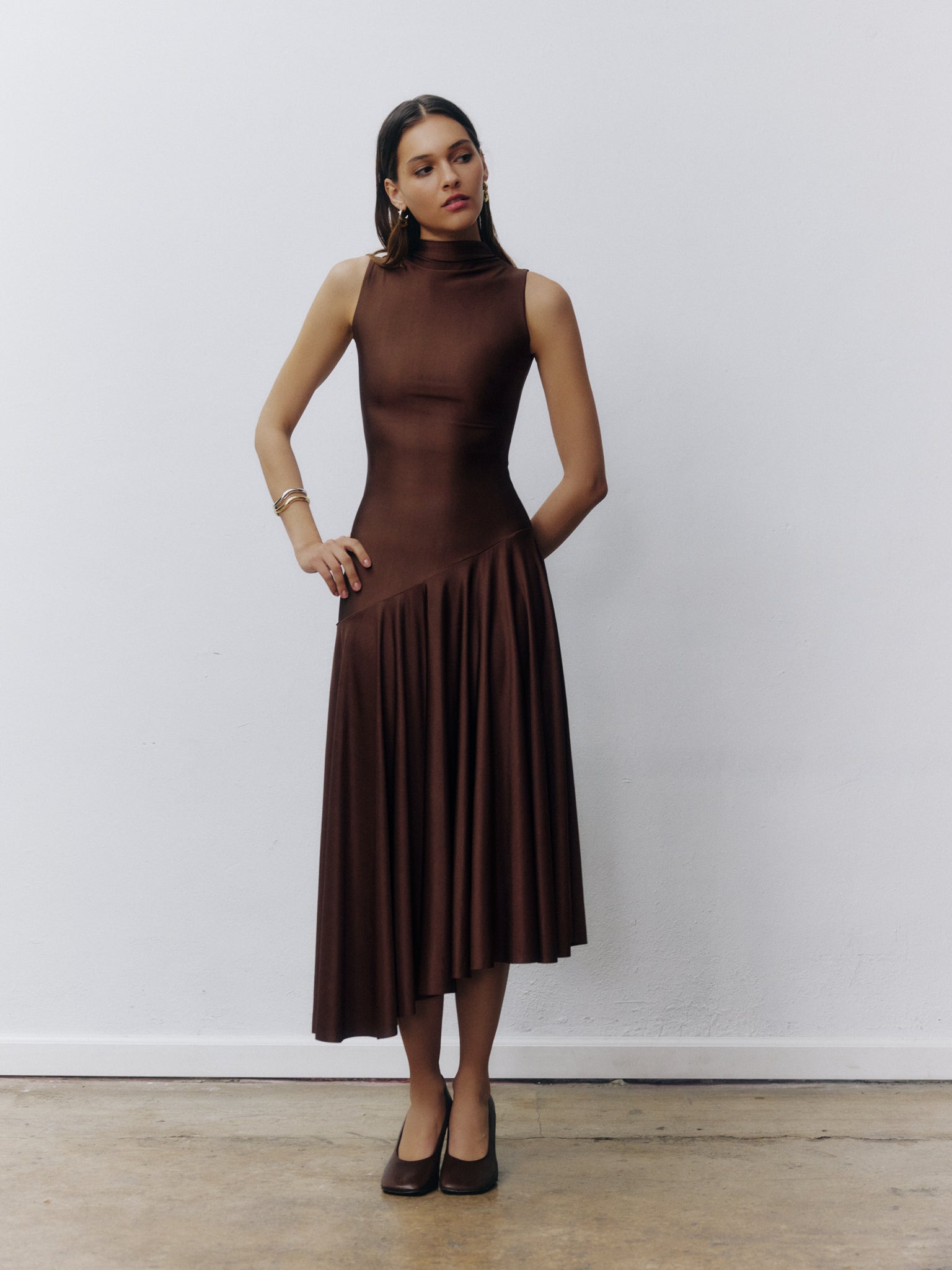 Dylan Dress - Brown