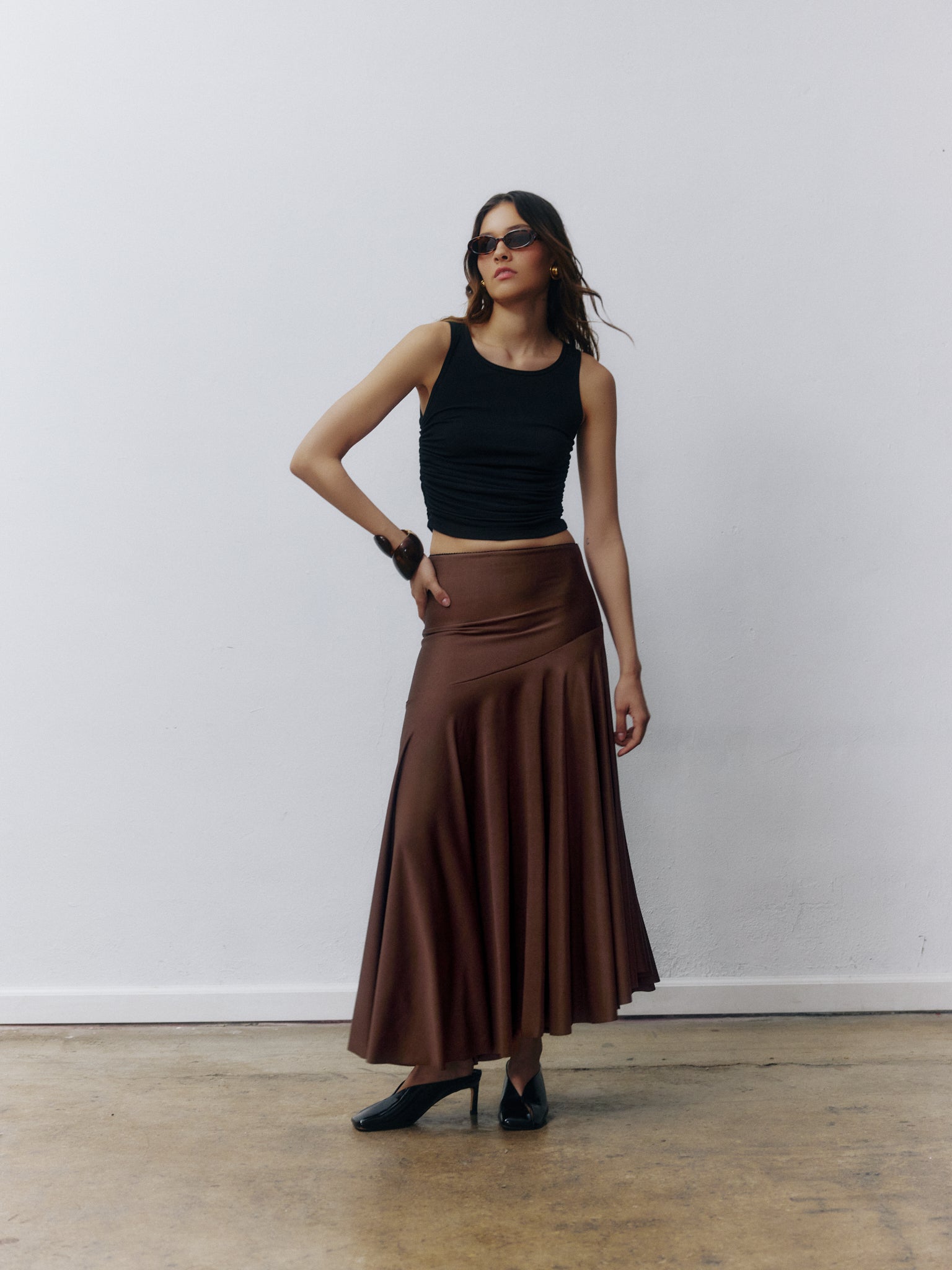 Esme Skirt - Brown