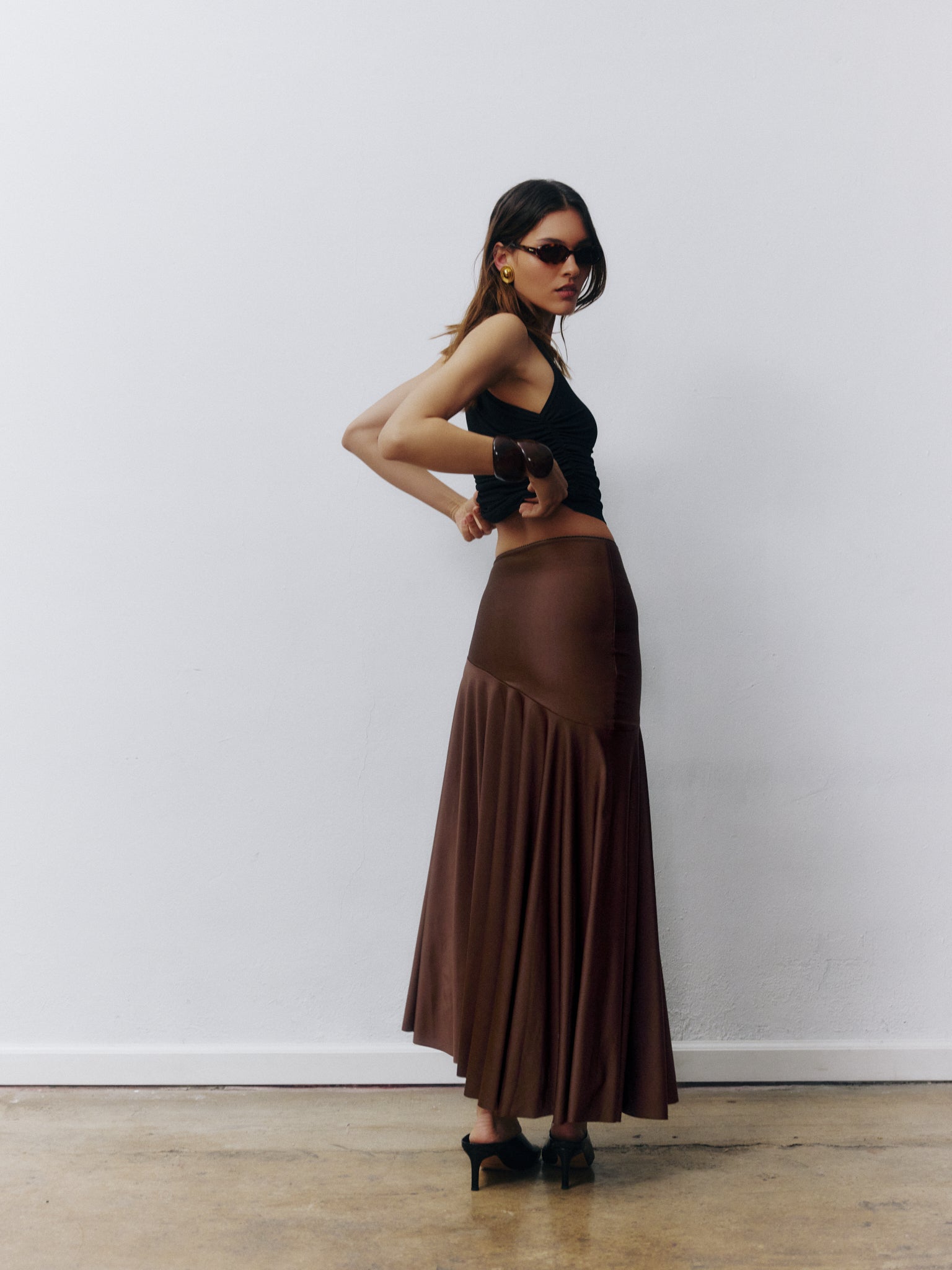 Esme Skirt - Brown