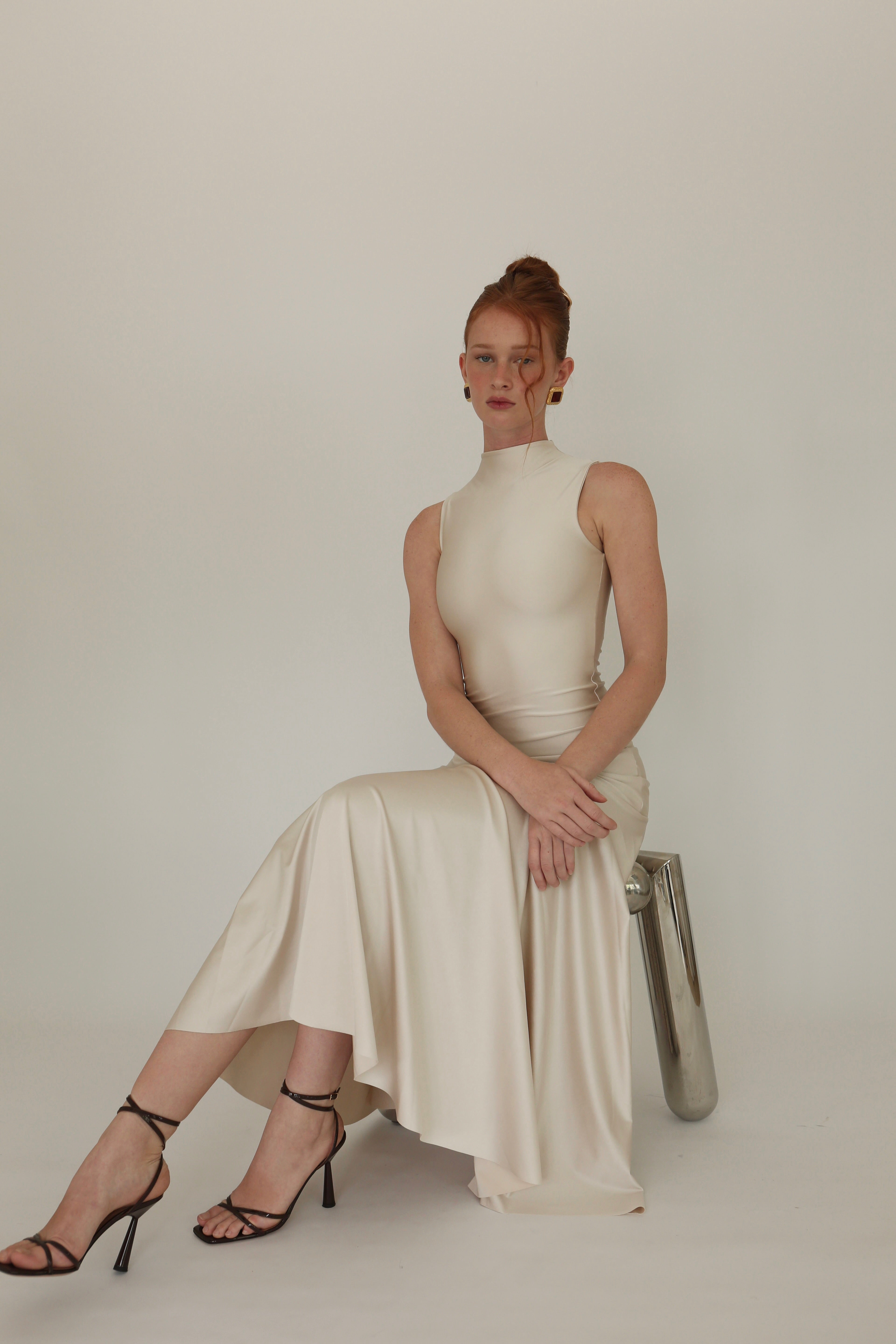 Dylan Dress - Ivory