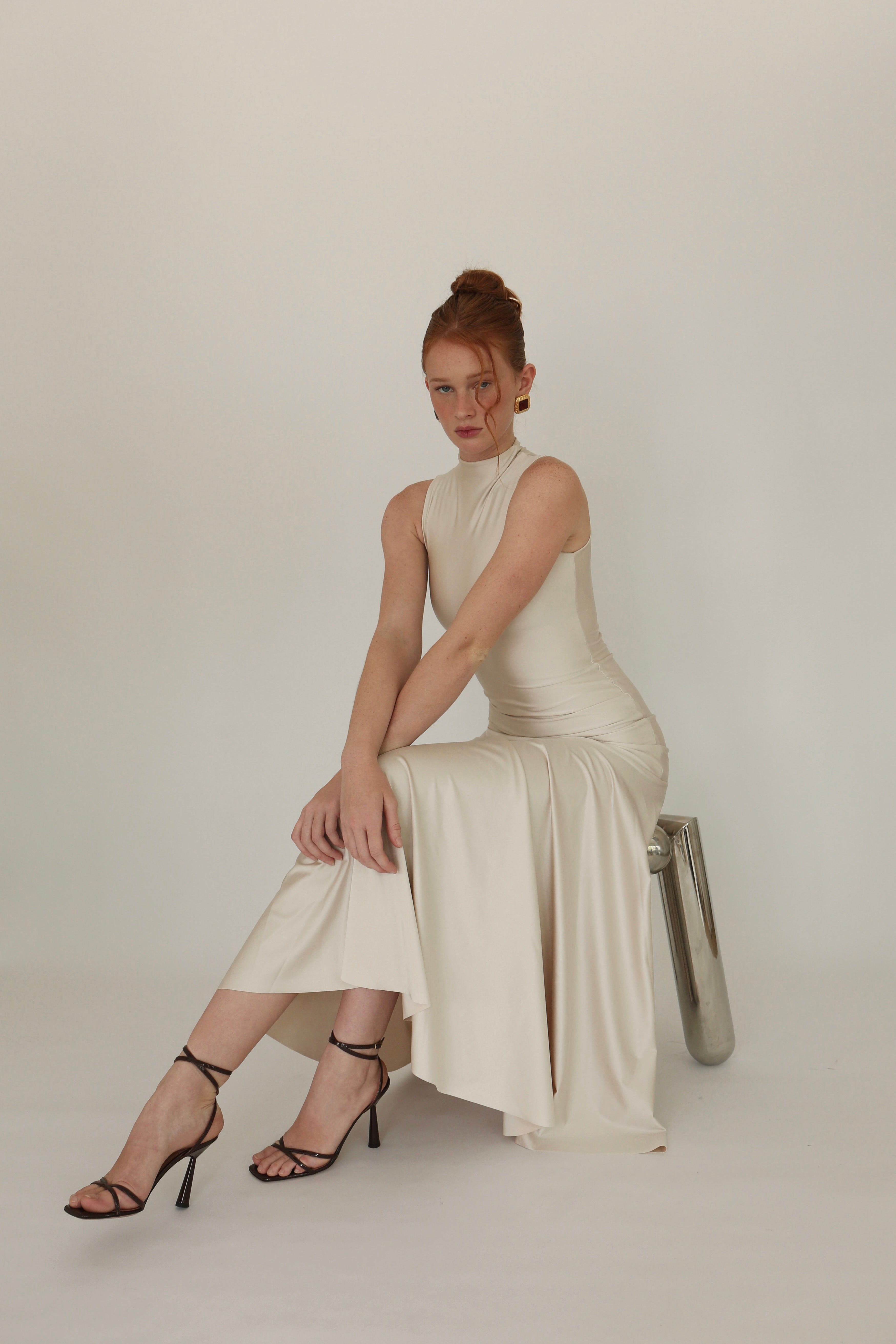 Dylan Dress - Ivory