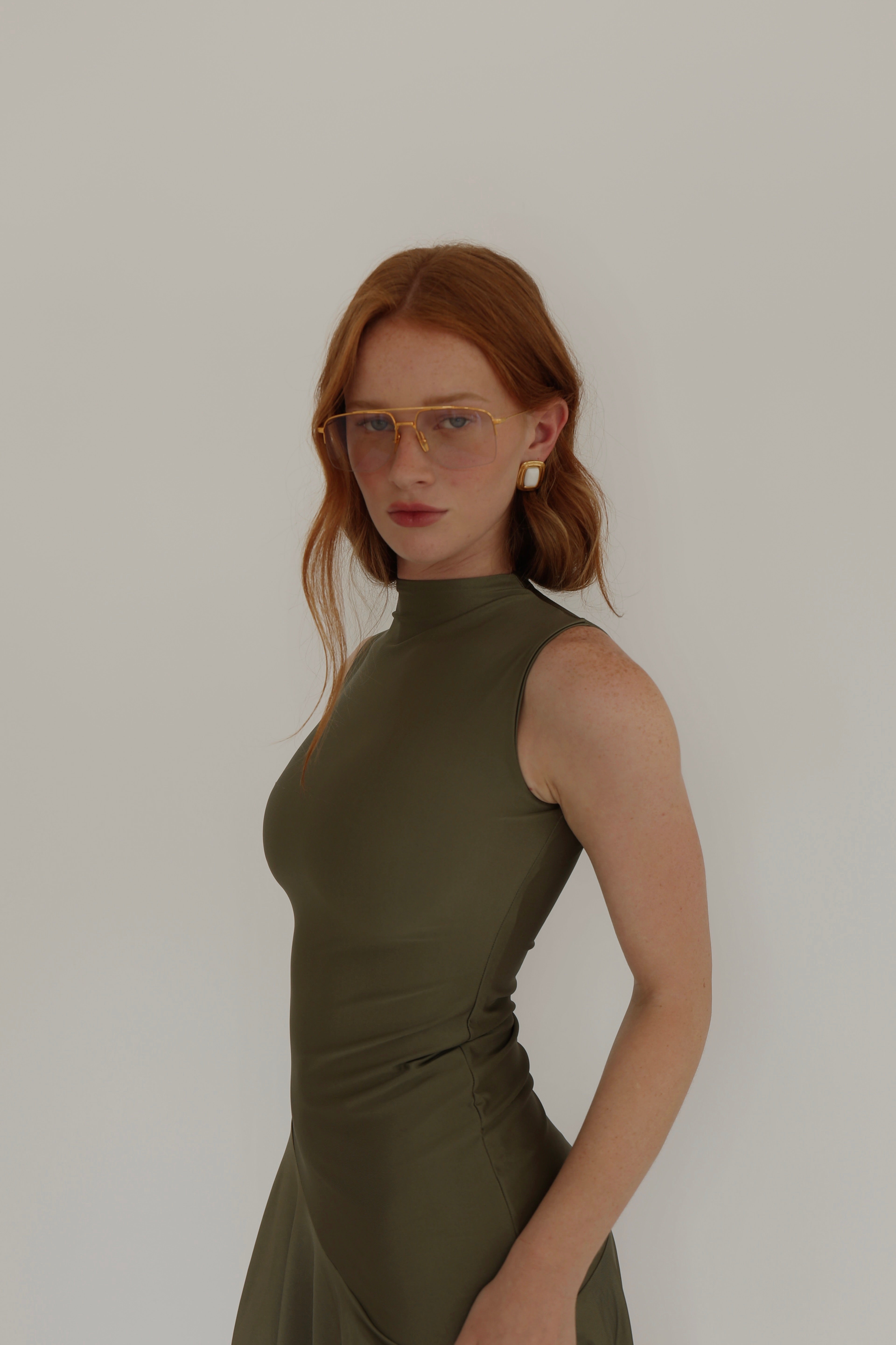 Dylan Dress - Olive