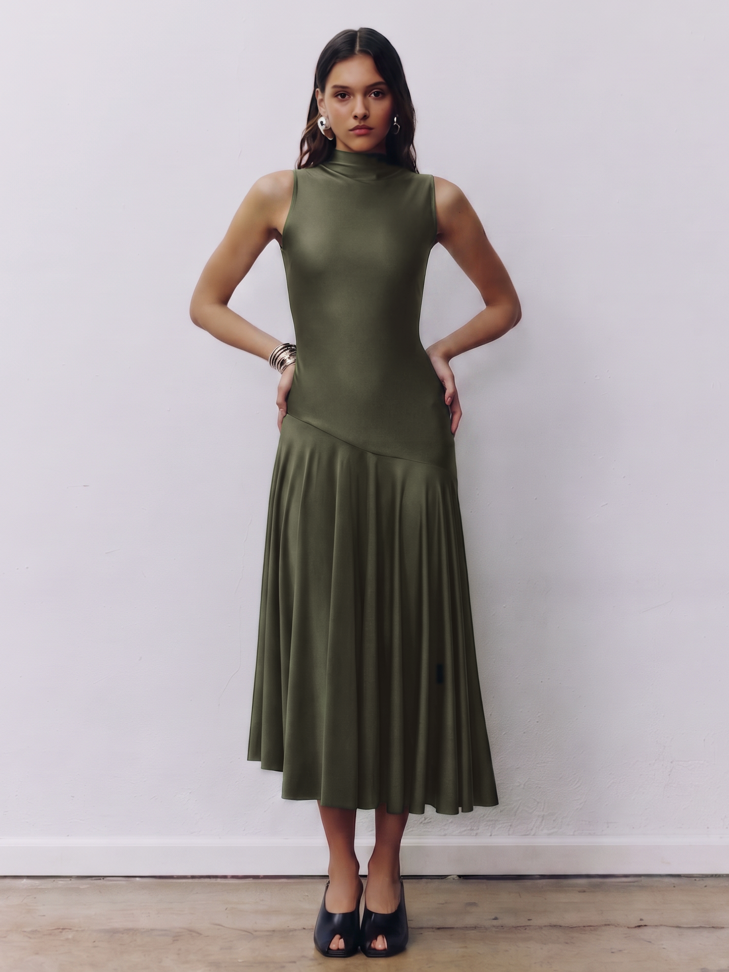 Dylan Dress - Olive