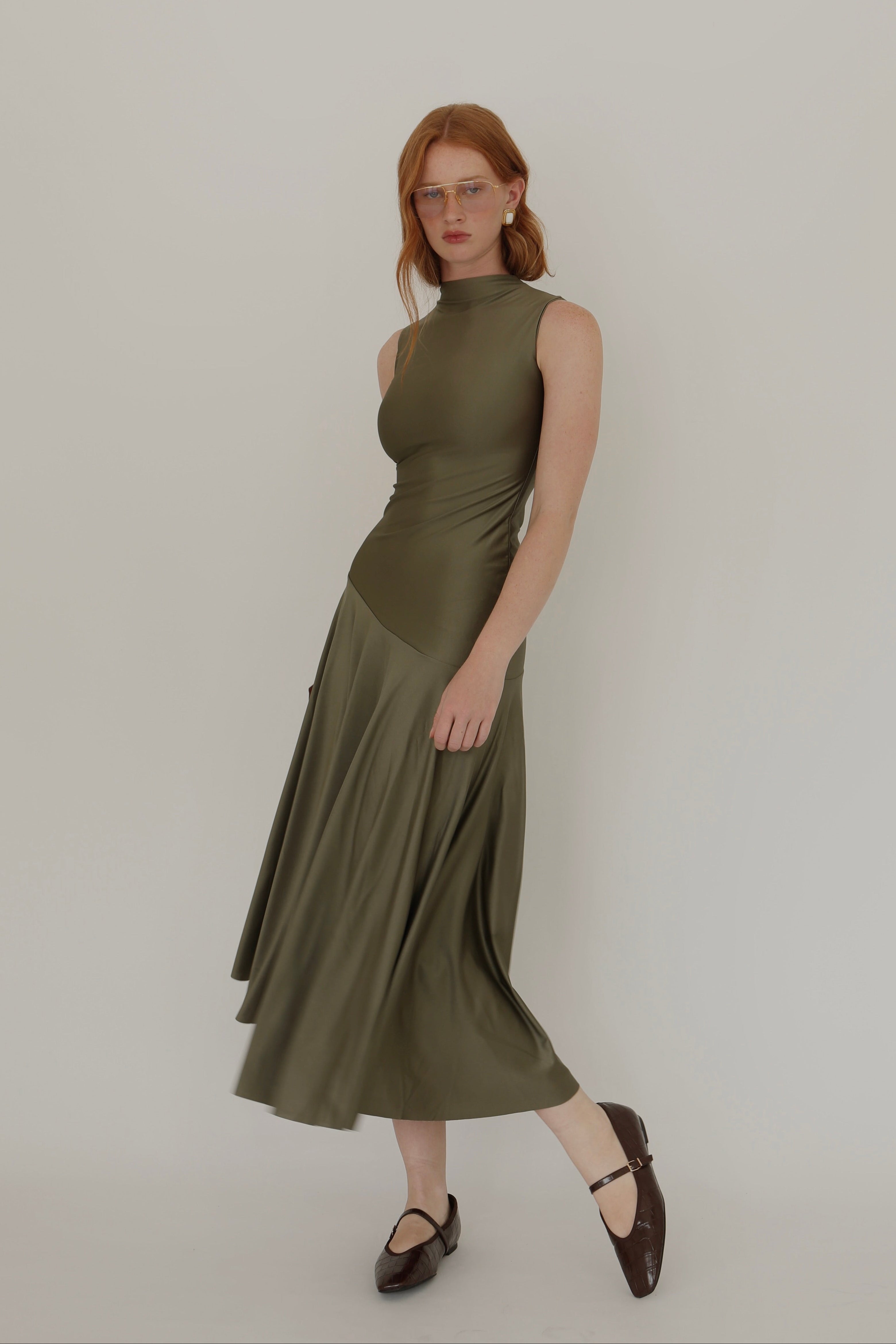 Dylan Dress - Olive